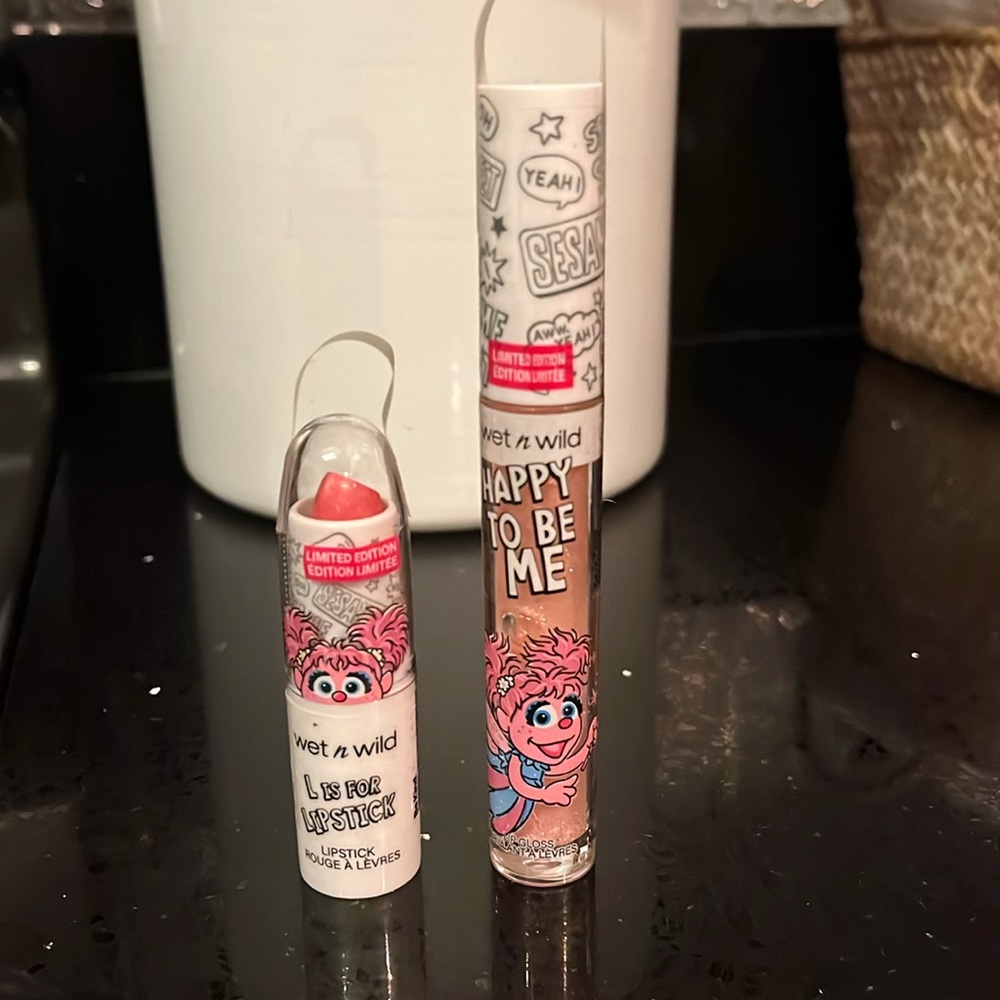 Special edition Sesame Street lipstick/gloss